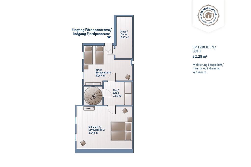 Ferienwohnung Foerdepanorama In Flensburg, Sonwik Esterno foto